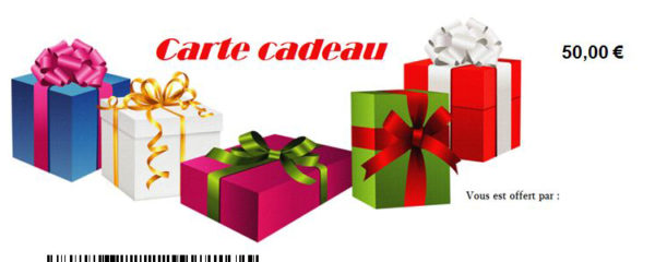 carte cadeau
