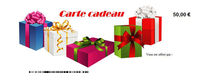 carte cadeau